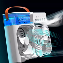 Cargar imagen en el visor de la galería, Ventilador Climatizador con pulverizador portátil
